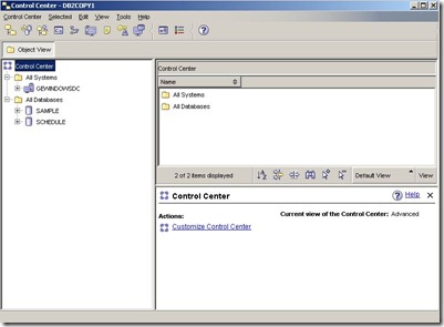 DB2 – Create a Database - Gethyn Ellis